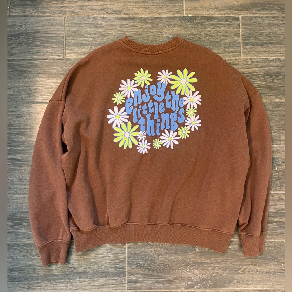 PacSun ‘enjoy the little things’ Crewneck